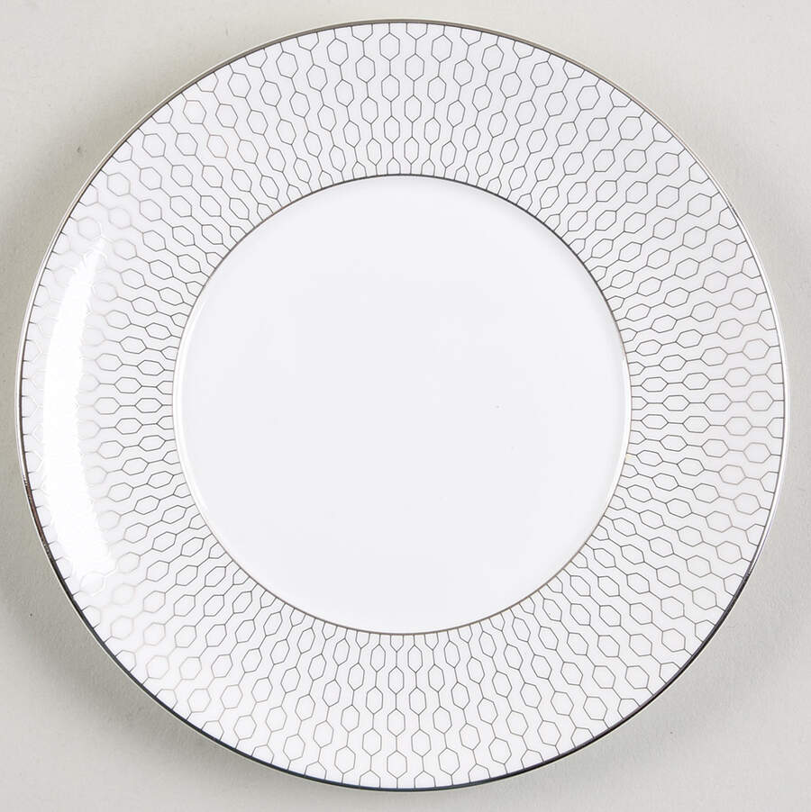 Gio Platinum Saucer by Wedgwood-1