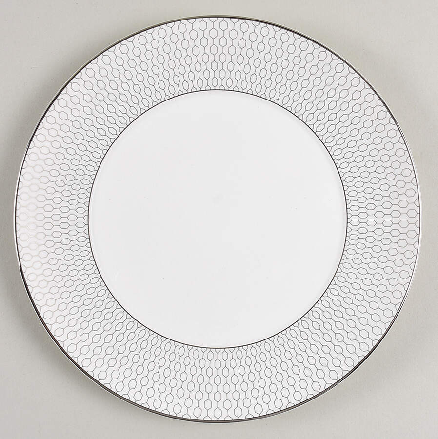 Gio Platinum Salad Plate by Wedgwood-1