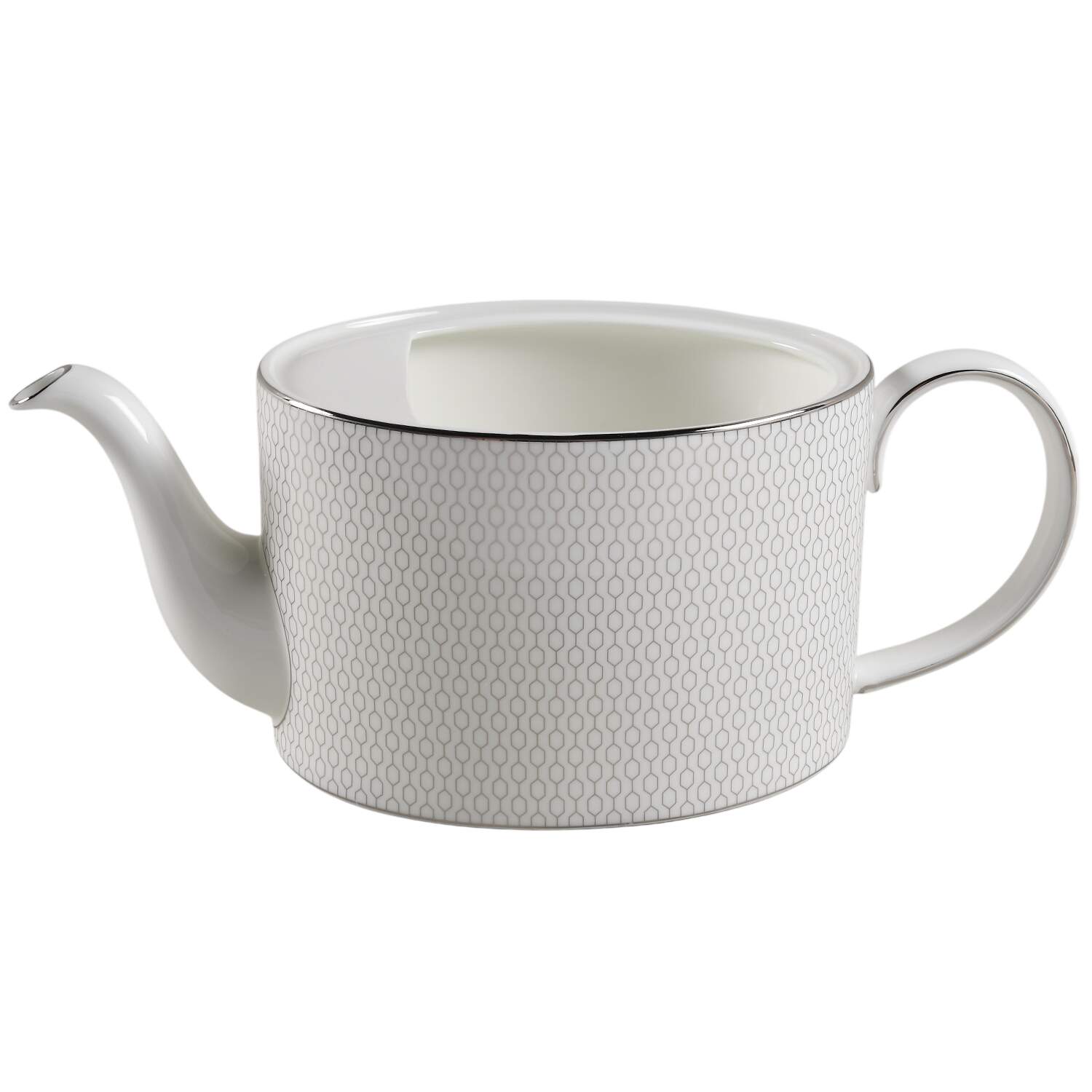 Gio Platinum Teapot No Lid by Wedgwood-1