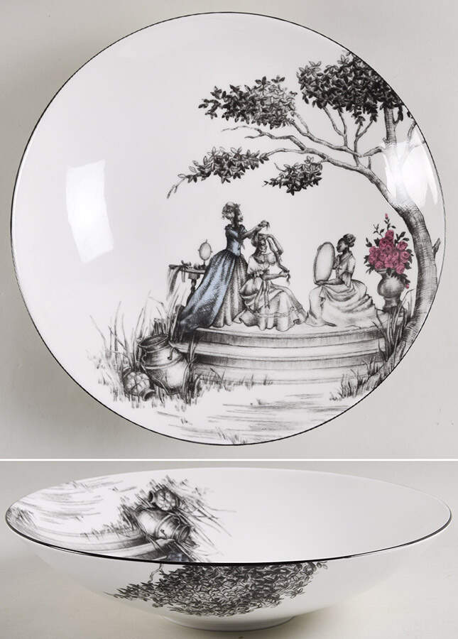 Sheila Bridges 13" Round Serving Bowl by Wedgwood-1