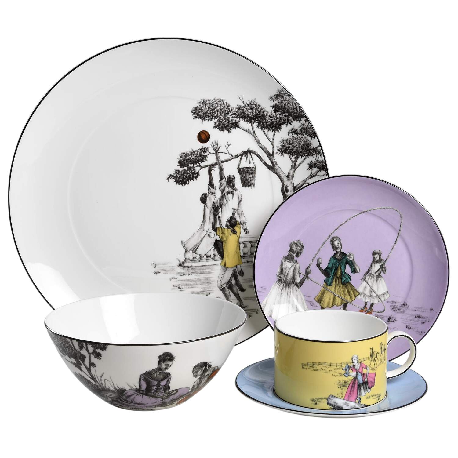 Sheila Bridges 5 Piece Place Setting by Wedgwood-1