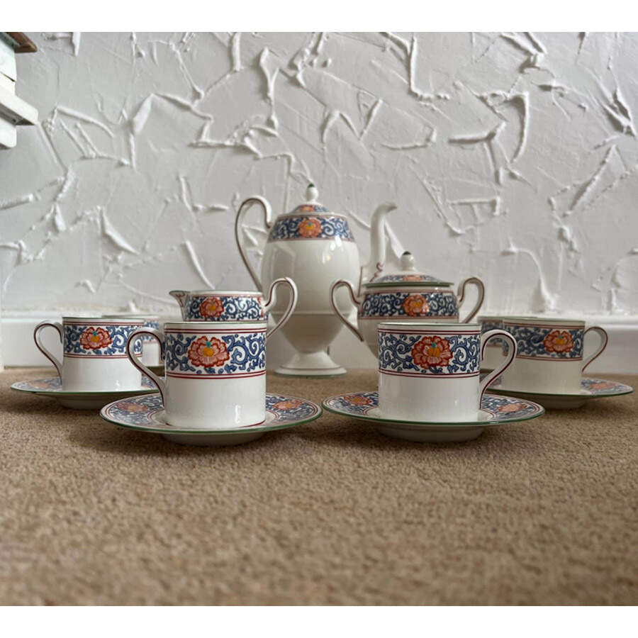 W2855 Flat Cup & Saucer Set by Wedgwood-1