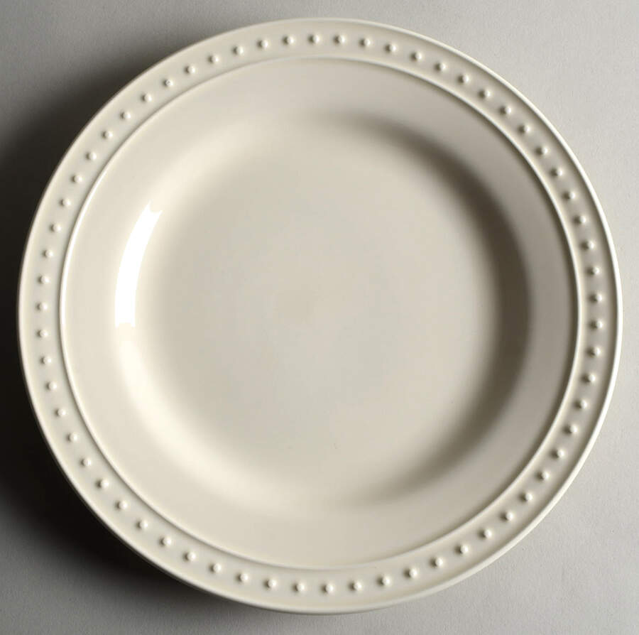 Nantucket-Ivory Dinner Plate by World Market-1