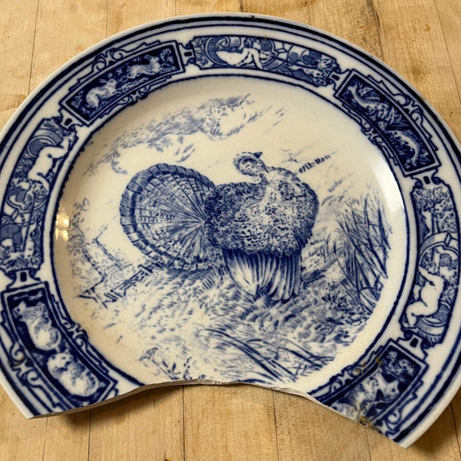 WW203A Dinner Plate by Wedgwood-1