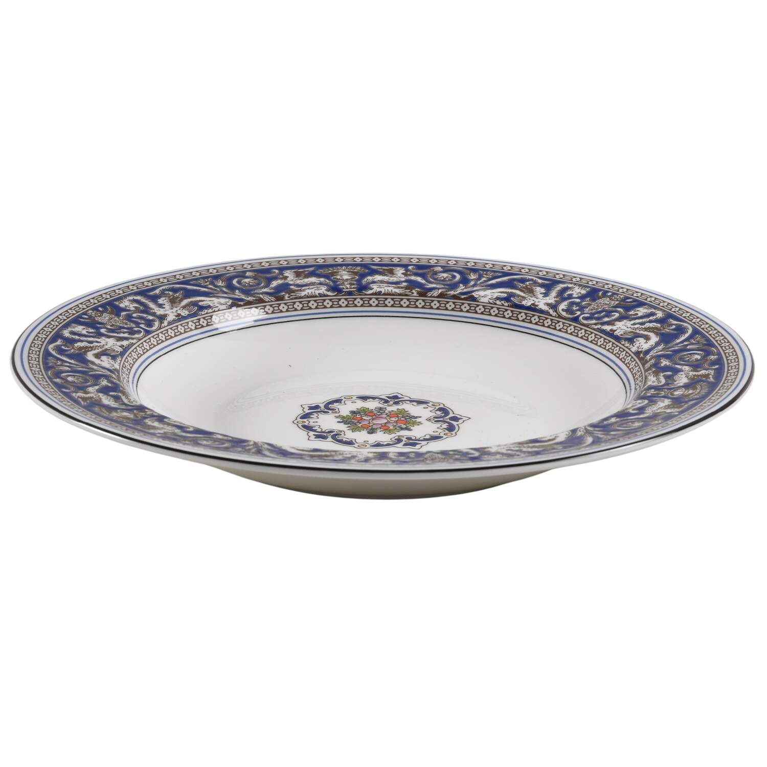 Florentine-Marine Rim Soup Bowl by Wedgwood-1