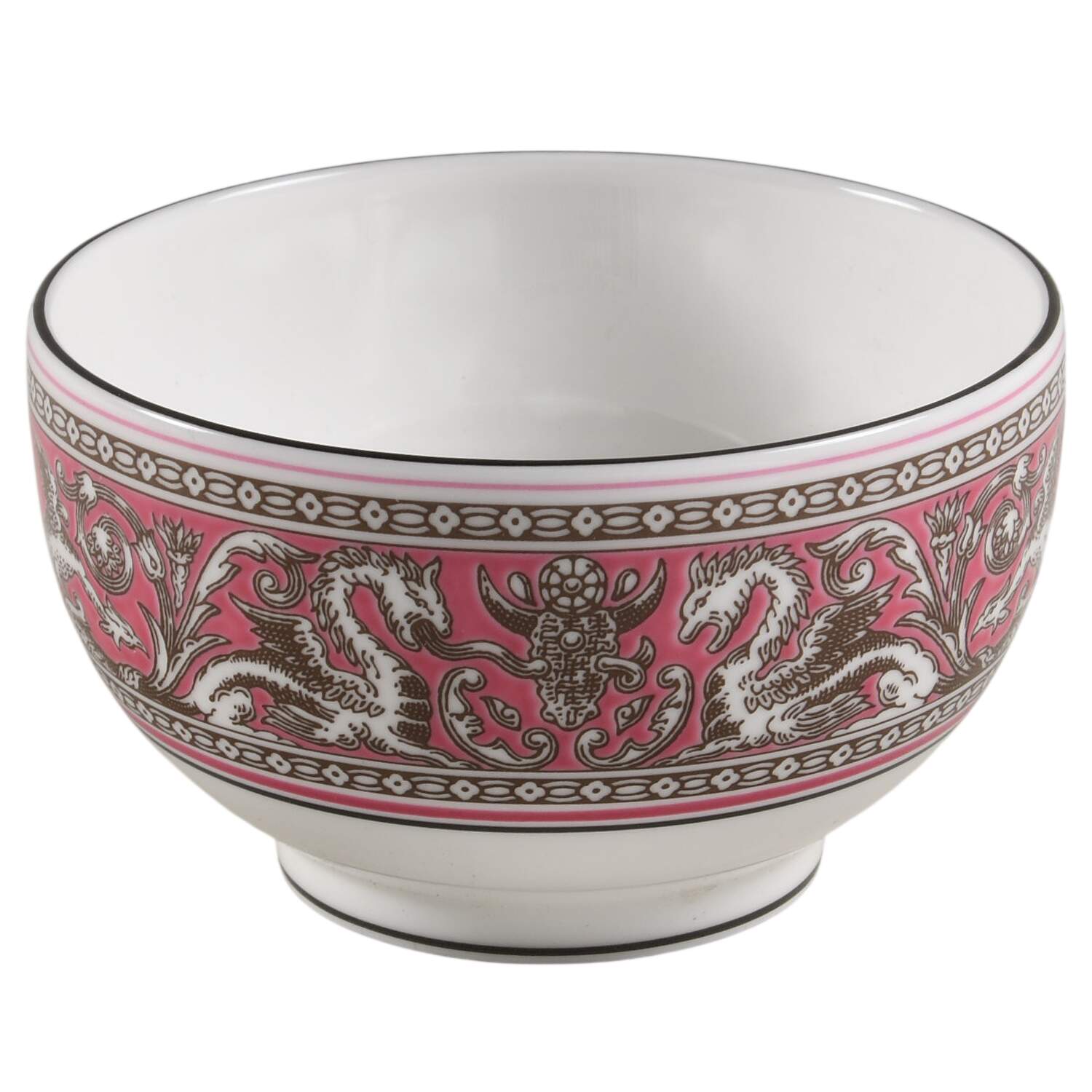 Florentine Fuchsia Rice Bowl by Wedgwood-1