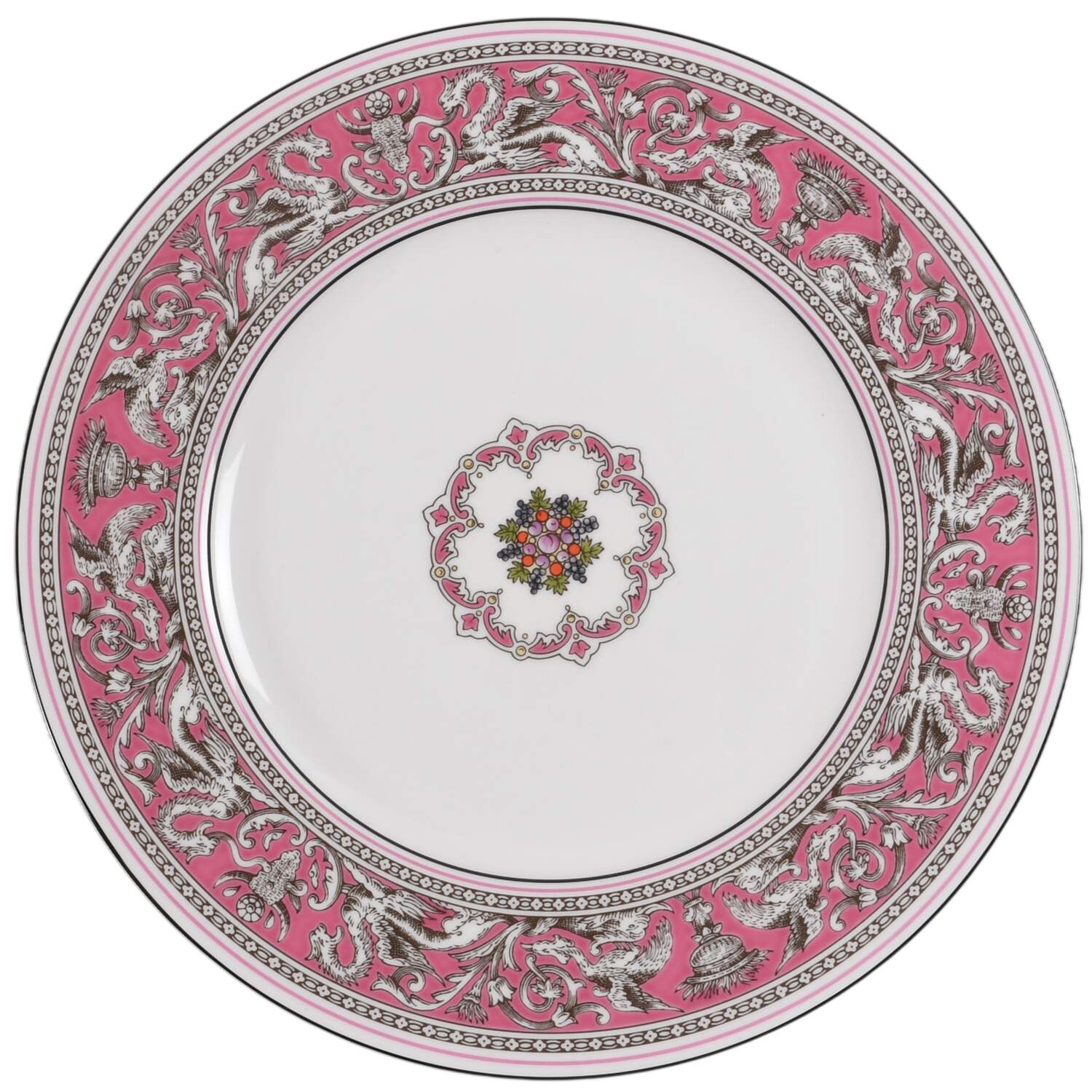 Florentine Fuchsia Dinner Plate by Wedgwood-1
