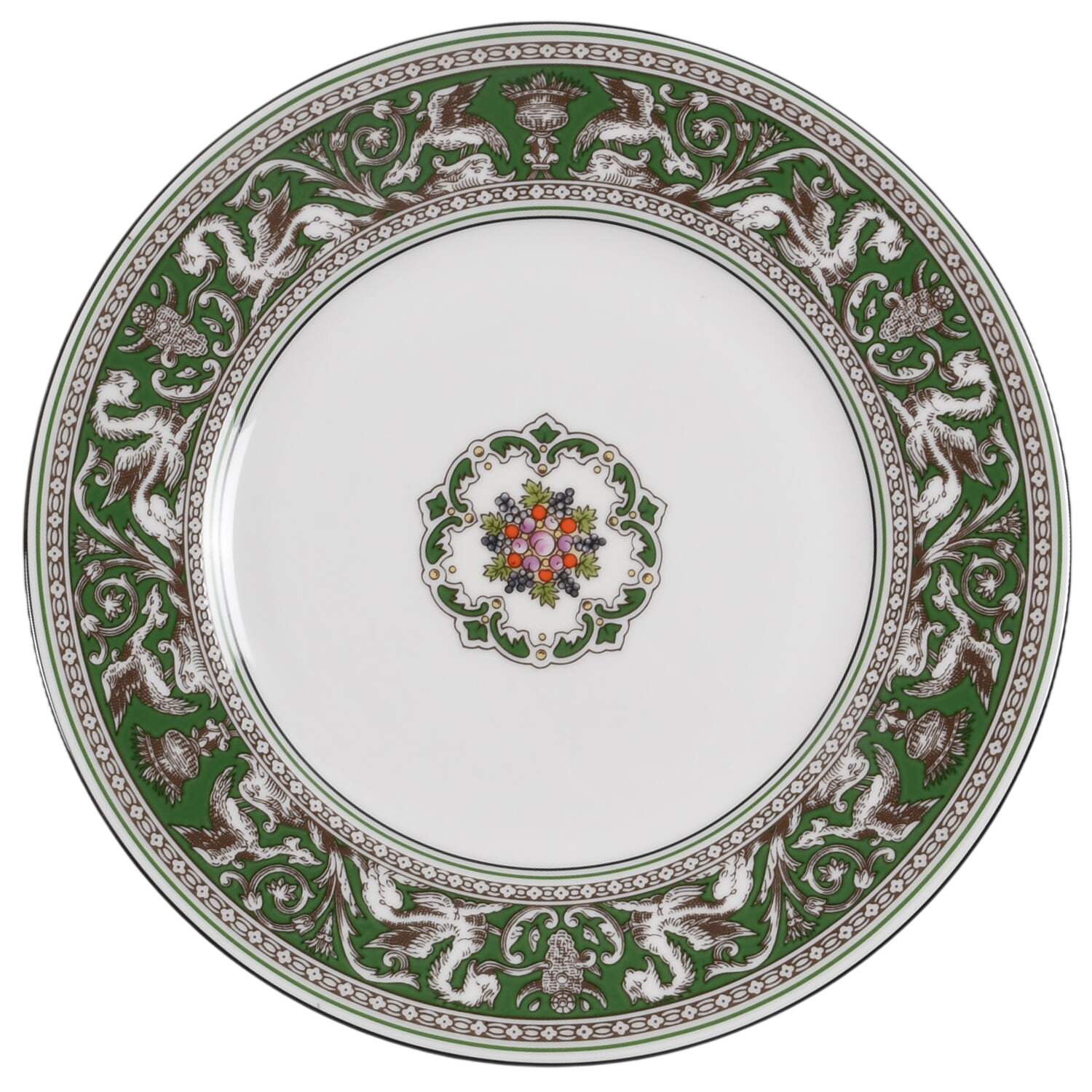 Florentine Verde Salad Plate by Wedgwood-1