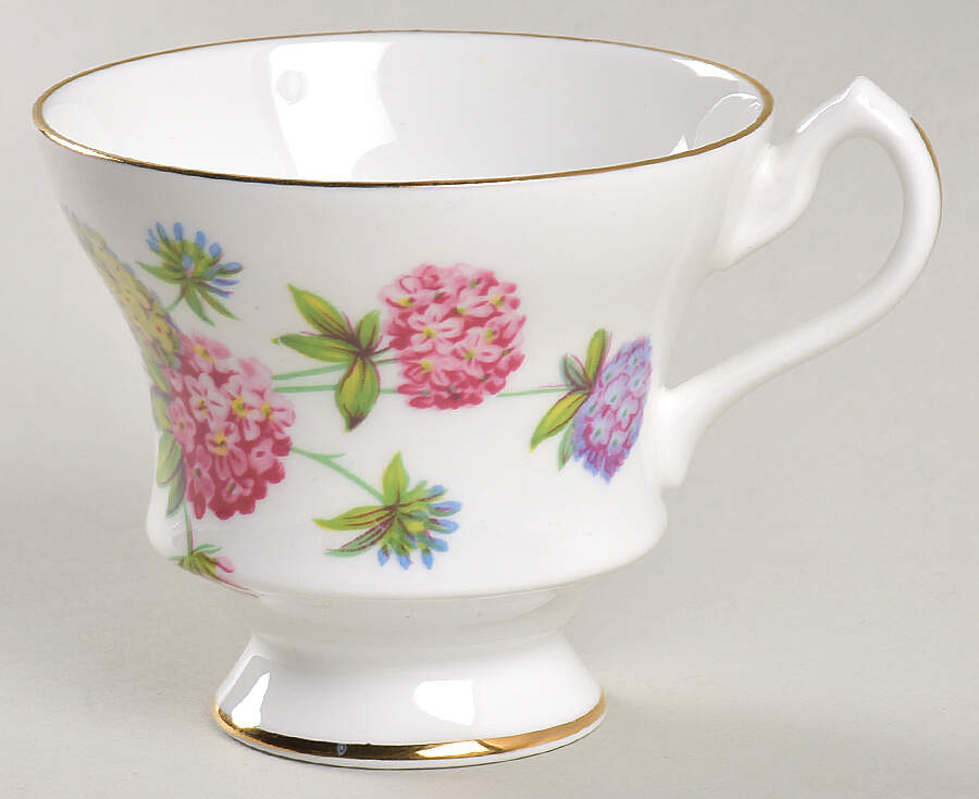 Hydrangea Footed Cup by Windsor (England)-1