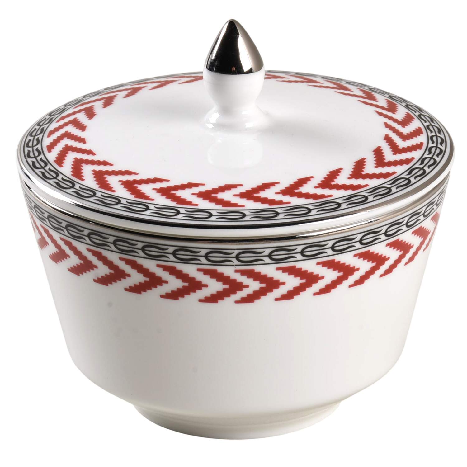 Festive Sugar Bowl & Lid by Wedgwood-1