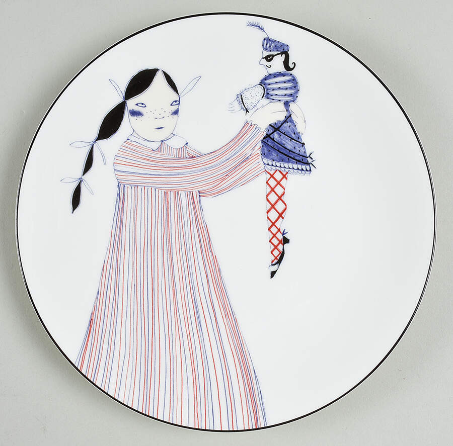 Nutcracker Salad Plate by Wedgwood-1