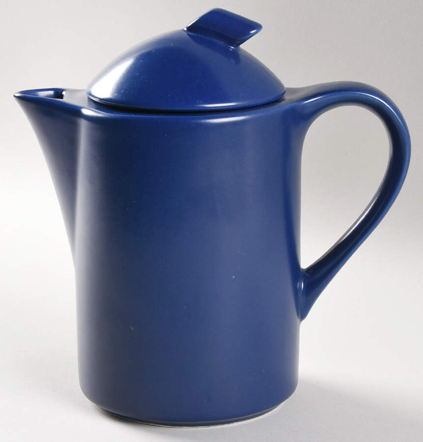 Basics Royal Blue Coffee Pot & Lid by Waechtersbach-1