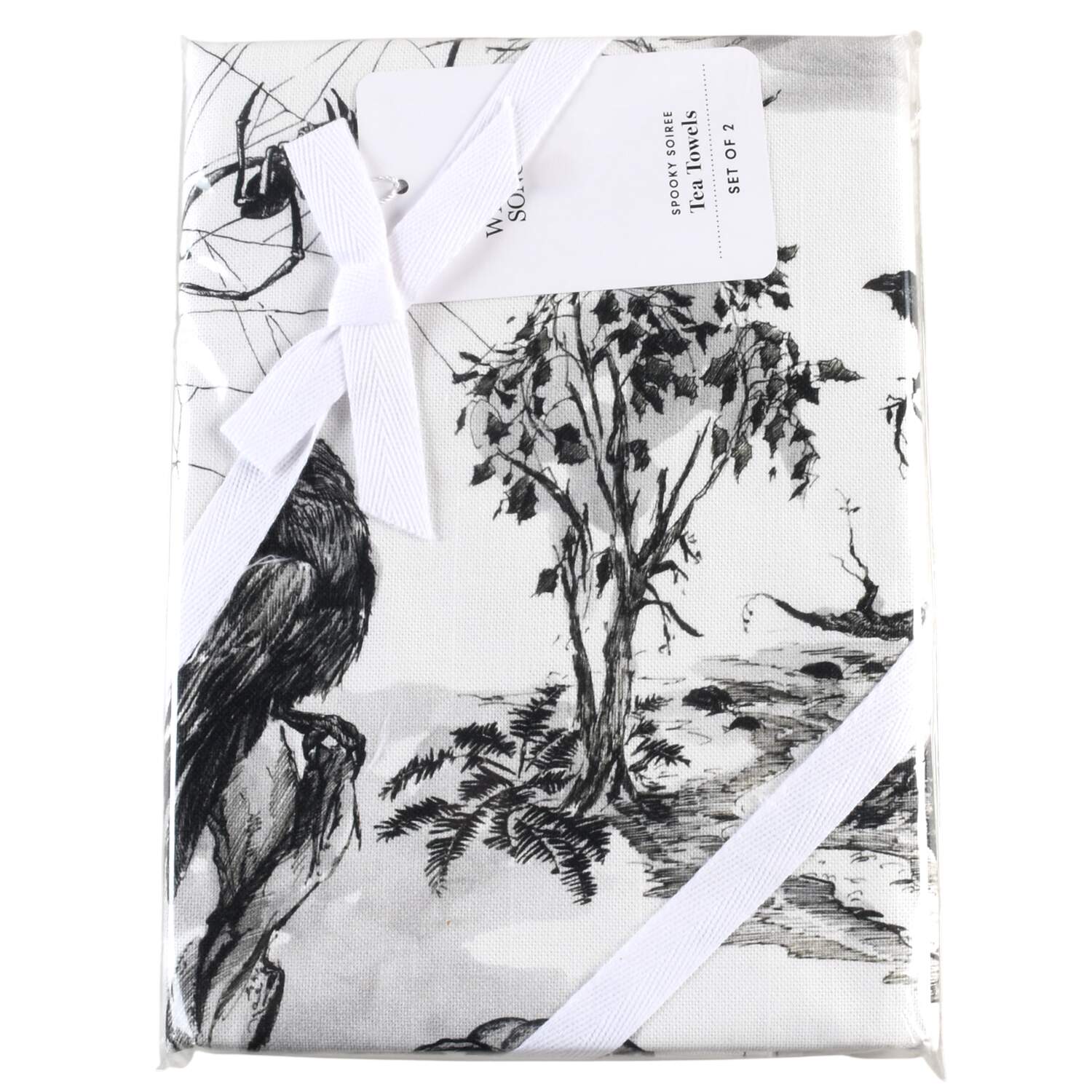 Spooky Soiree (Set of 2) Cloth Kitchen Towels by Williams-Sonoma-1