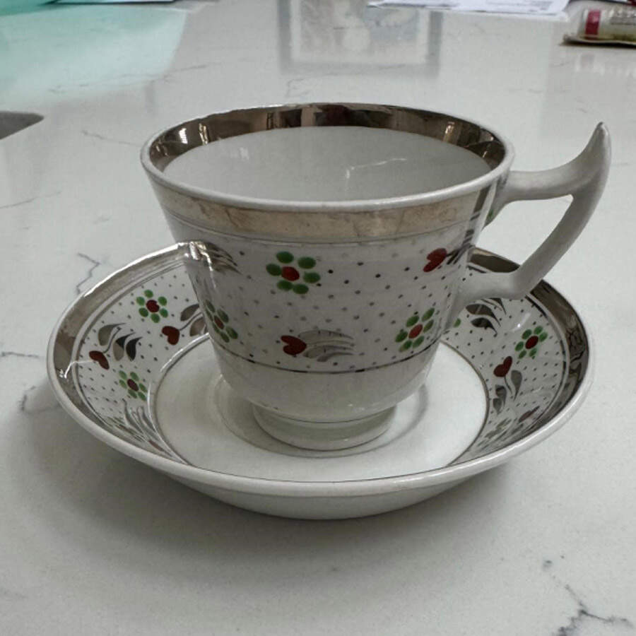 Amh5640 Flat Demitasse Cup & Saucer Set by Wedgwood-1