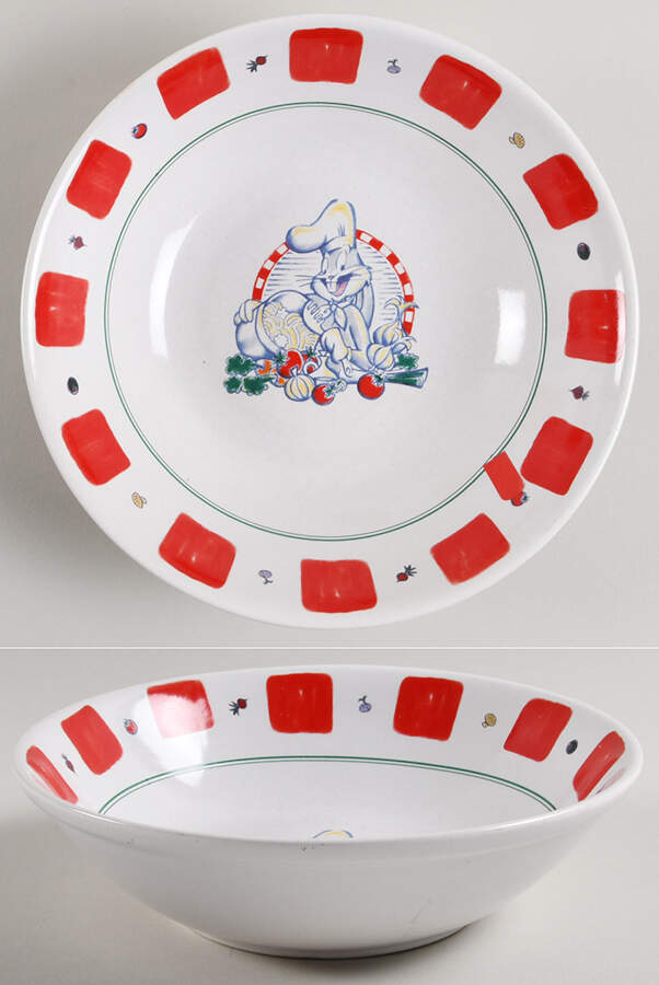 WNB3 8" Individual Pasta Bowl by Warner Bros.-1