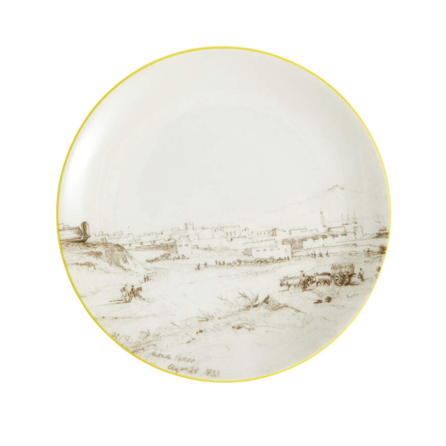 Darwin Voyage of the Beagle Salad/Dessert Plate by Wedgwood-1