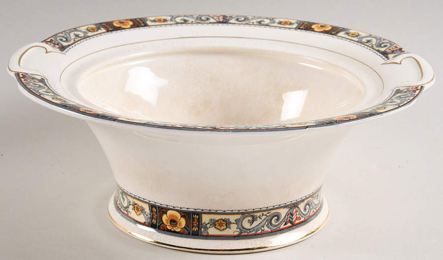 51263B Round Vegetable No Lid by West End Pottery Co-1