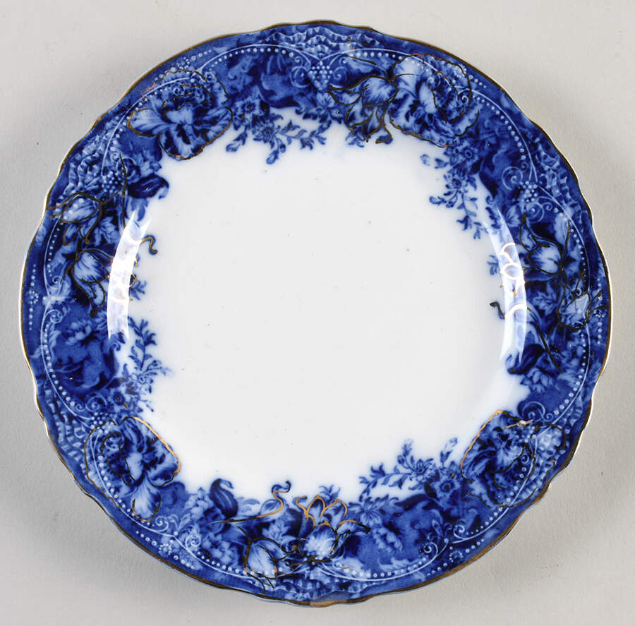 Clytie Gold Trim Salad Plate by Wedgwood-1