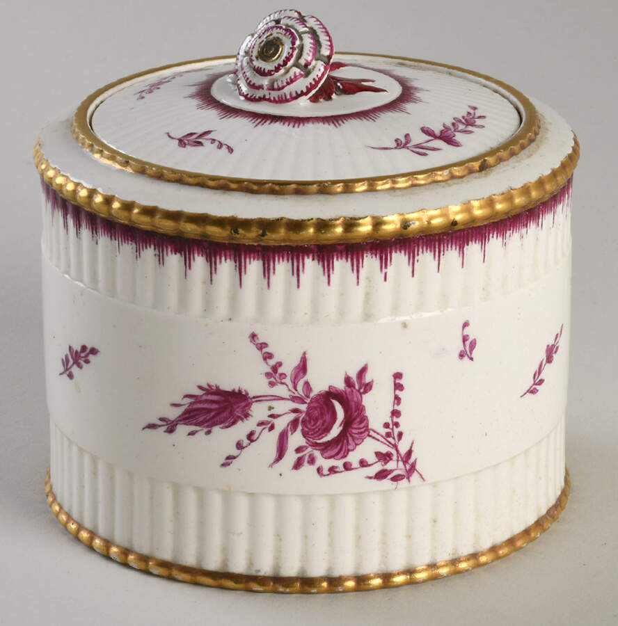 Elder Brewster Sugar Bowl & Lid by Wedgwood-1
