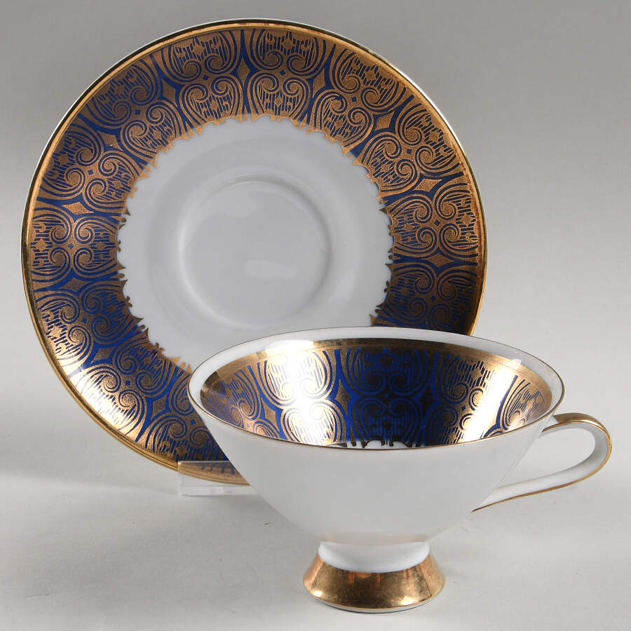 WIG1598 Footed Cup & Saucer Set by Winterling - Bavaria-1