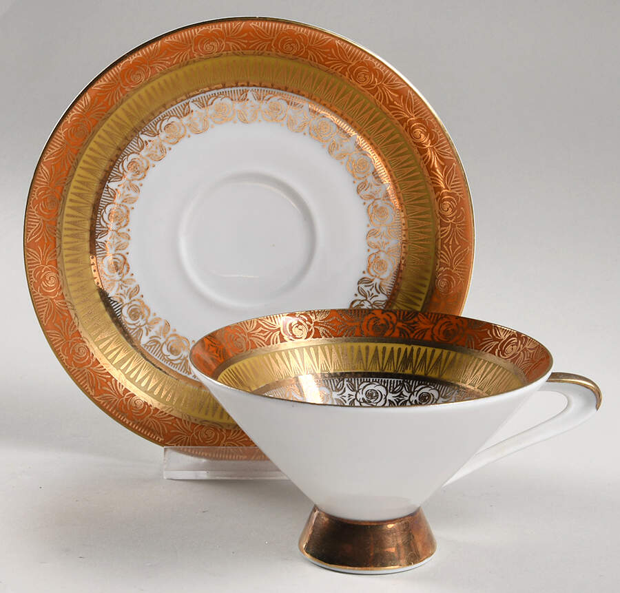 WIG1599 Footed Cup & Saucer Set by Winterling - Bavaria-1