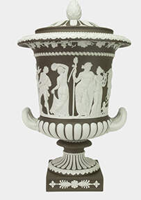 Iconic Prestige Collection 18" Vase/Urn & Lid by Wedgwood-1