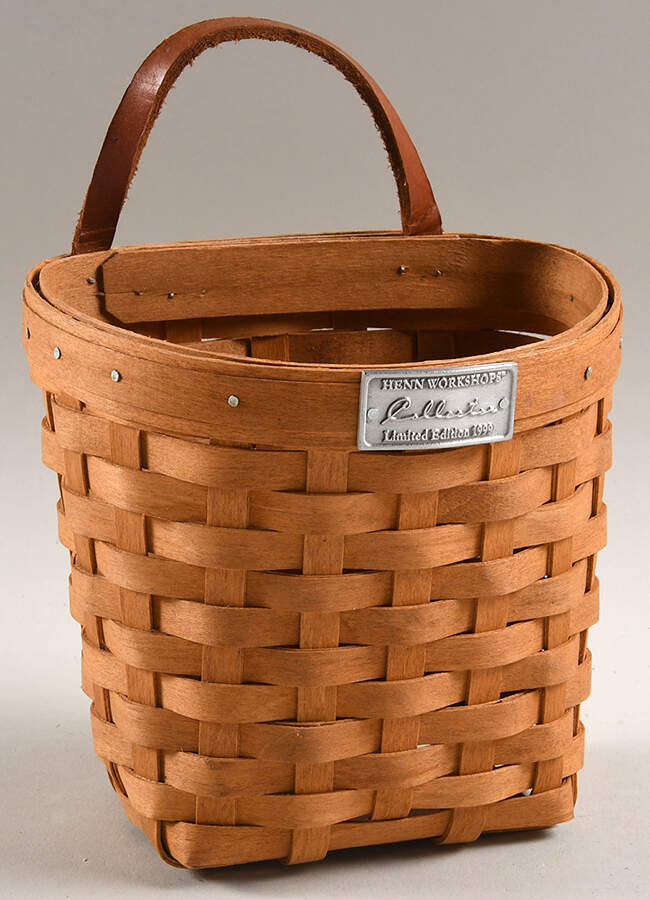 Baskets and Accessories 1999 Limited Edition Collector Basket by Workshop Gerald Henn-1