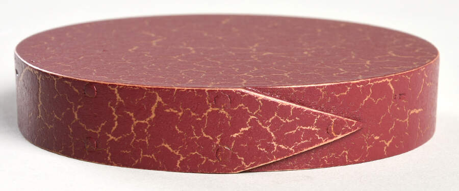 Shaker Boxes & Carriers Lid for 3" 2003 Collector Round Box by Workshop Gerald Henn-1