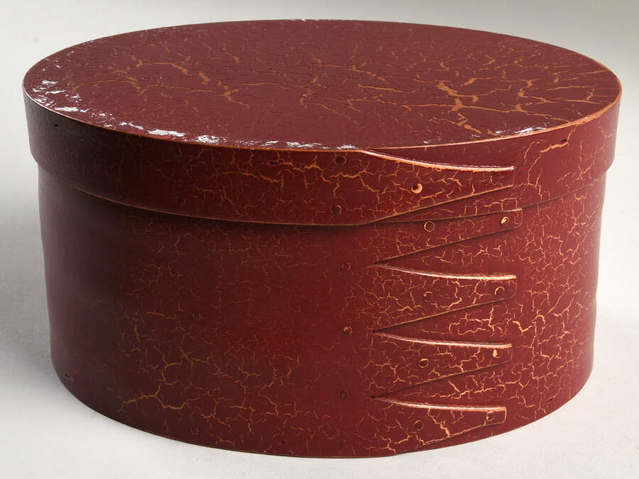 Shaker Boxes & Carriers 8" Special Collector's Edition Oval Box & Lid by Workshop Gerald Henn-1