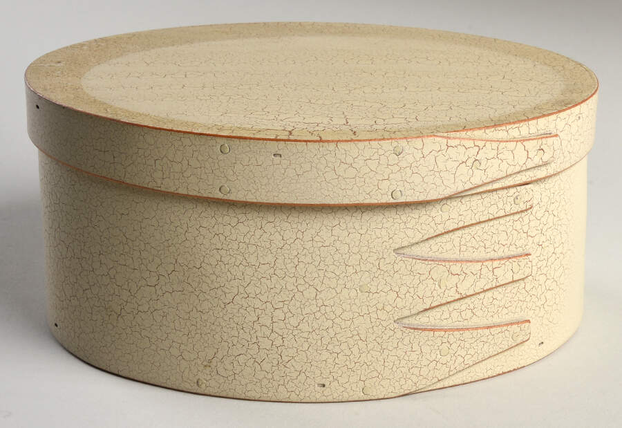 Shaker Boxes & Carriers 7" Special Collector's Edition Oval Box & Lid by Workshop Gerald Henn-1