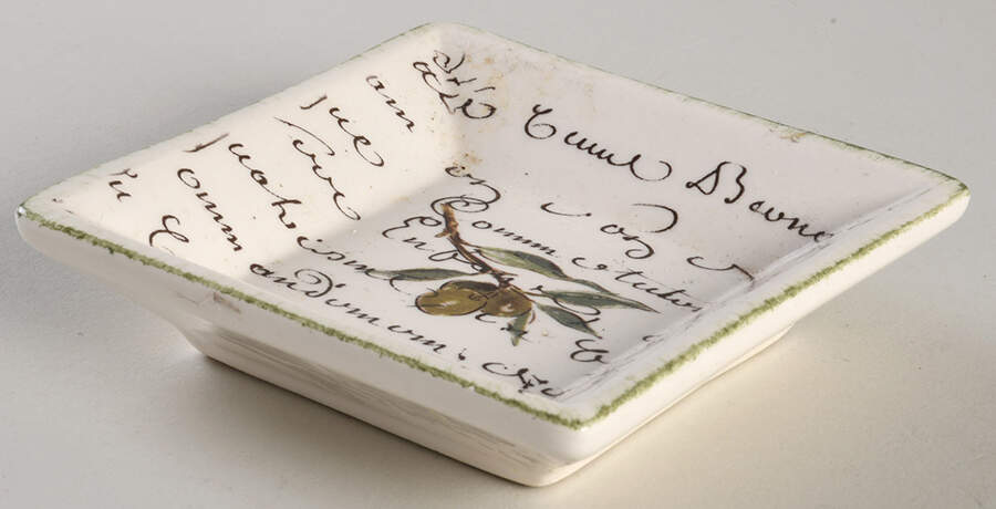 Olive Script Individual Dip Dish by Williams-Sonoma-1