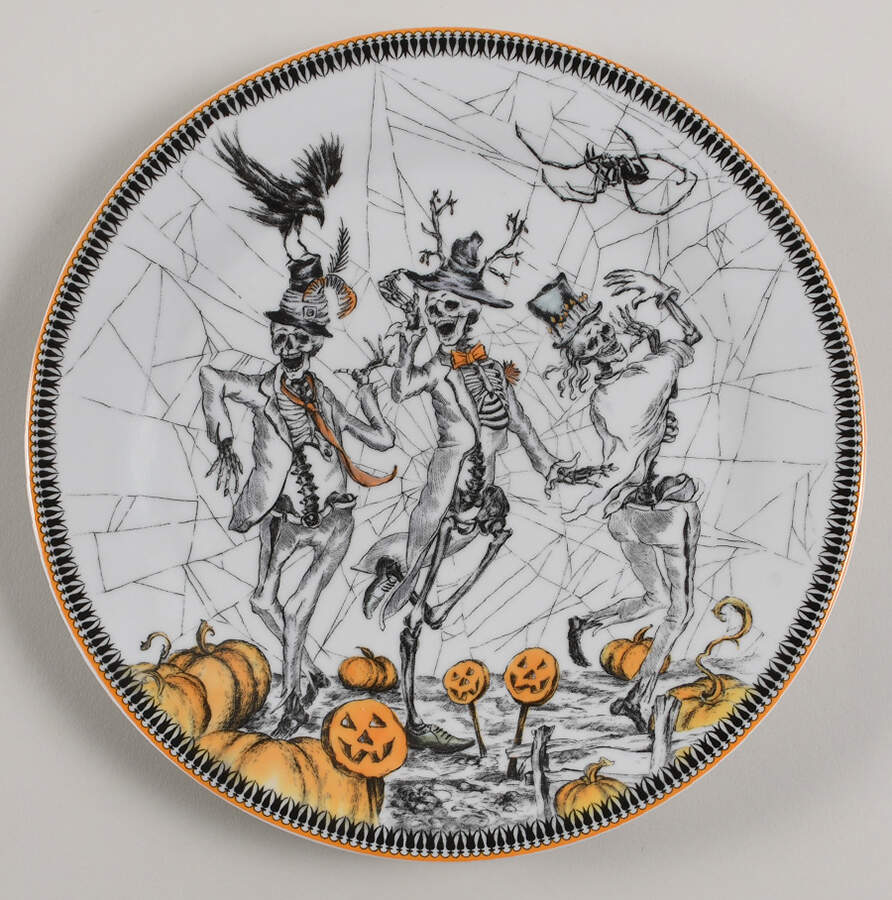 Haunted Hosts Salad Plate by Williams-Sonoma-1