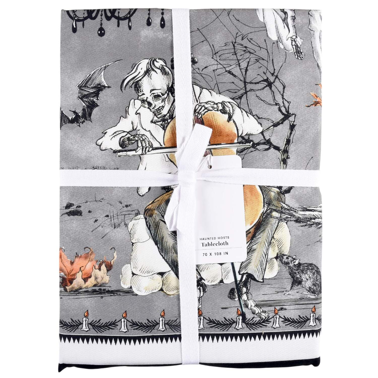 Haunted Hosts 70" X 108" Rectangular Tablecloth by Williams-Sonoma-1