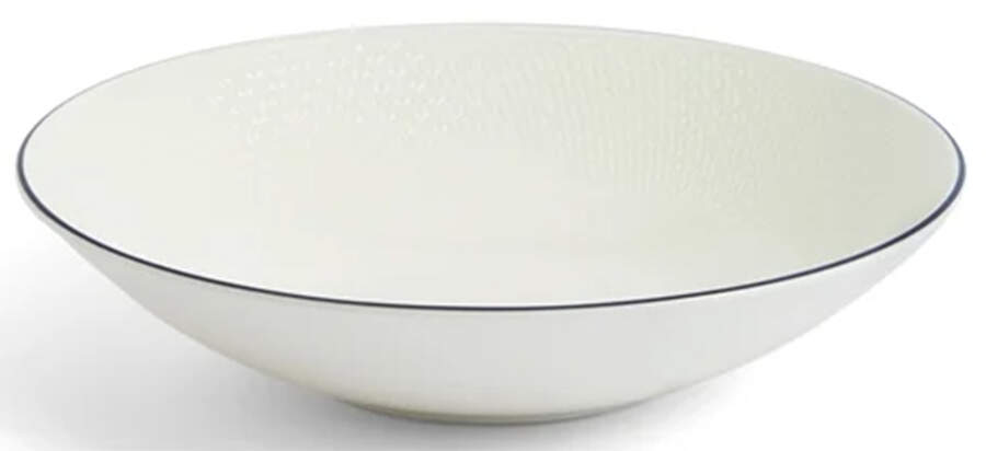 Gio-Blue Line 9" Individual Pasta Bowl by Wedgwood-1