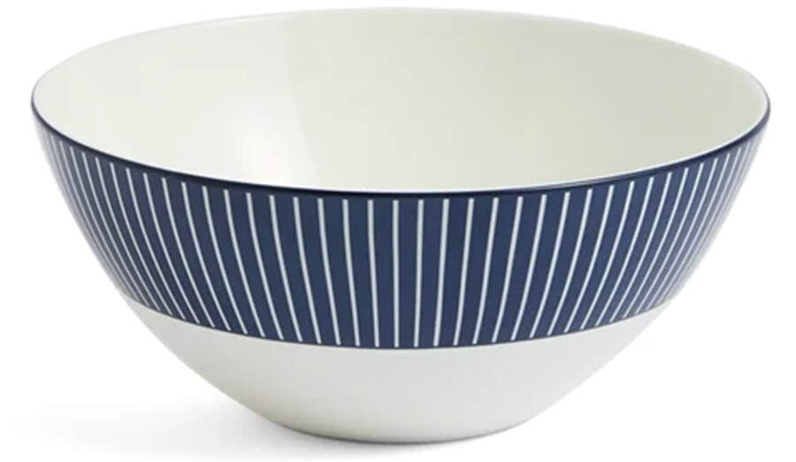 Gio-Pinstripe Coupe Cereal Bowl by Wedgwood-1