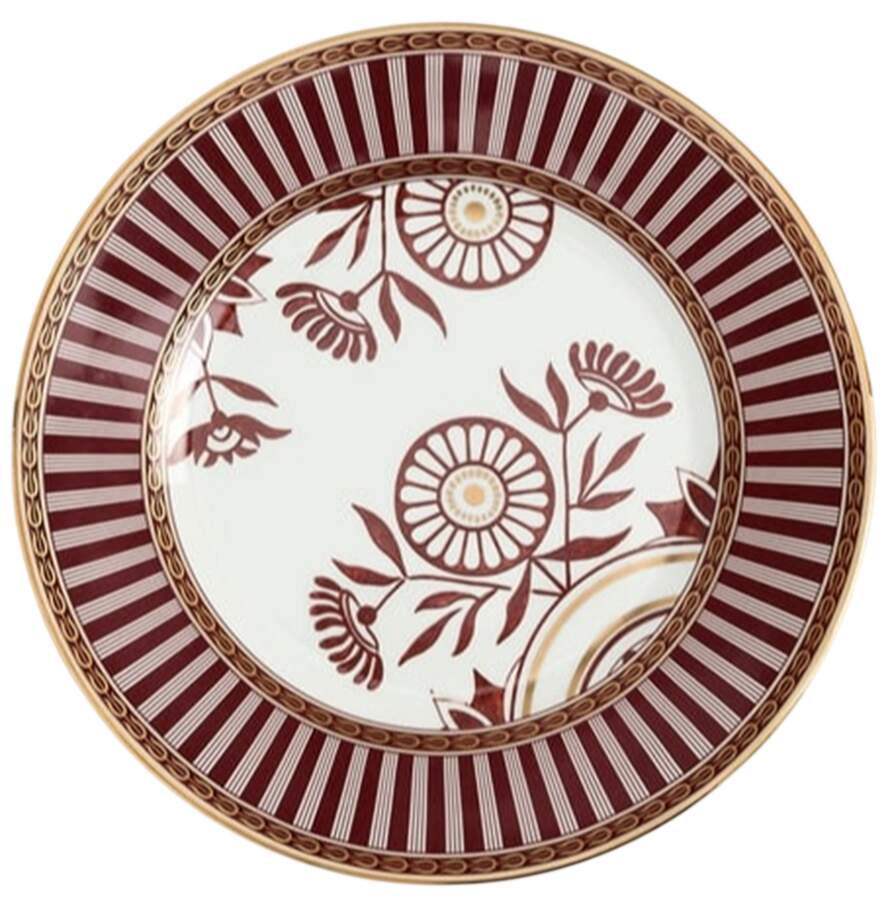 Splendour Red Salad/Dessert Plate by Wedgwood-1