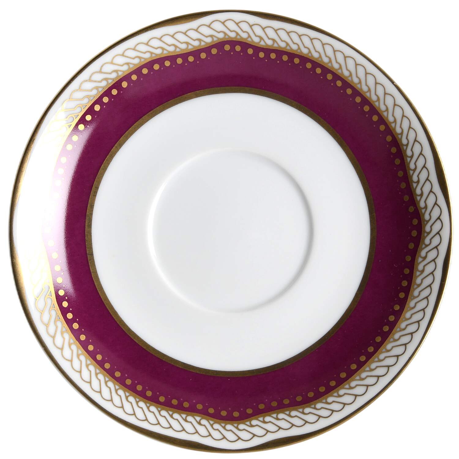 The White House Collection (Black Backstamp) Saucer by Woodmere-1