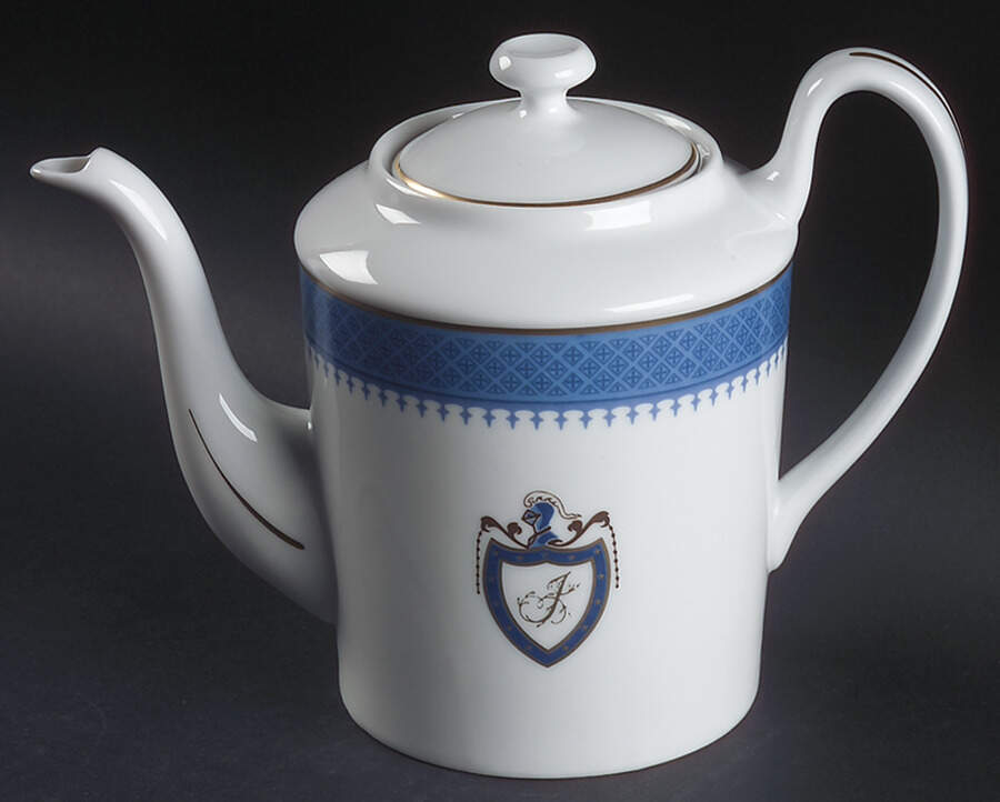 The White House Collection (Black Backstamp) Teapot & Lid by Woodmere-1