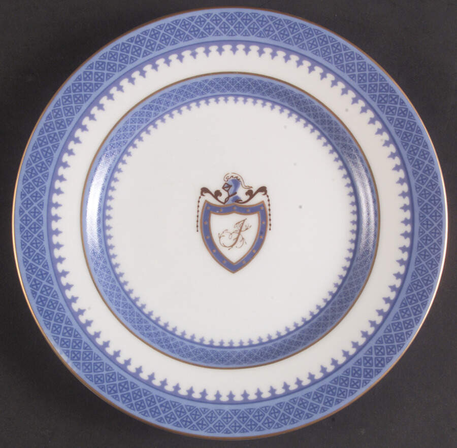 The White House Collection (Black Backstamp) Salad/Dessert Plate by Woodmere-1