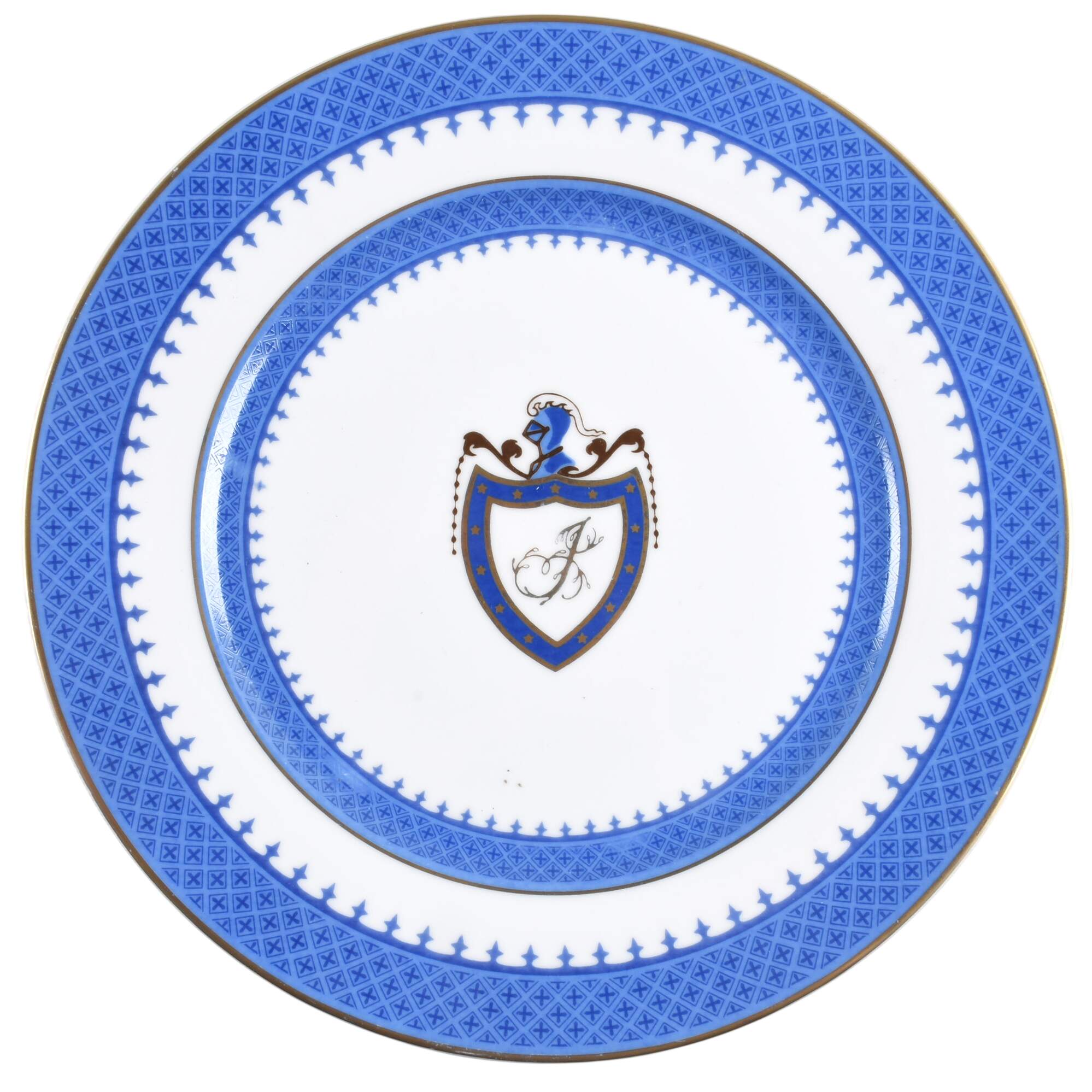 The White House Collection (Black Backstamp) Dinner Plate by Woodmere-1