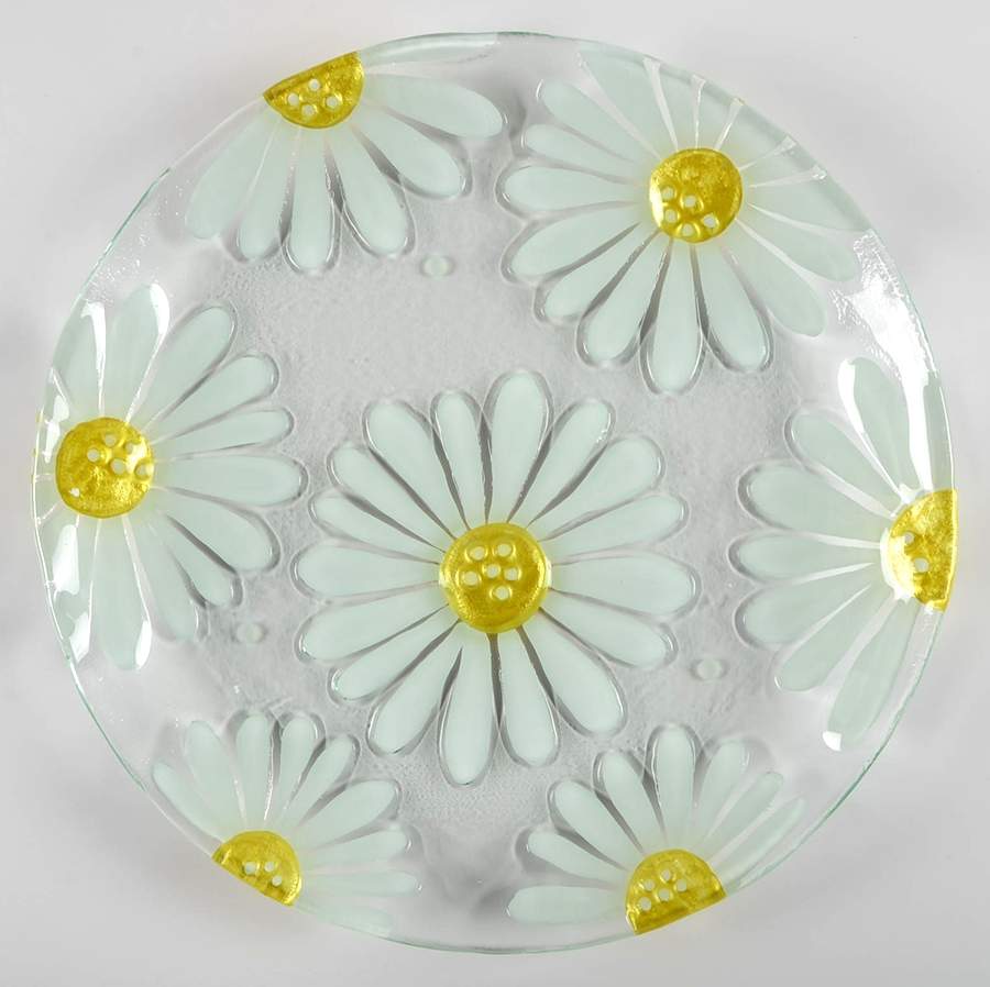 Giftware Q  Daisy Platter by Silvestri-Demdaco-1