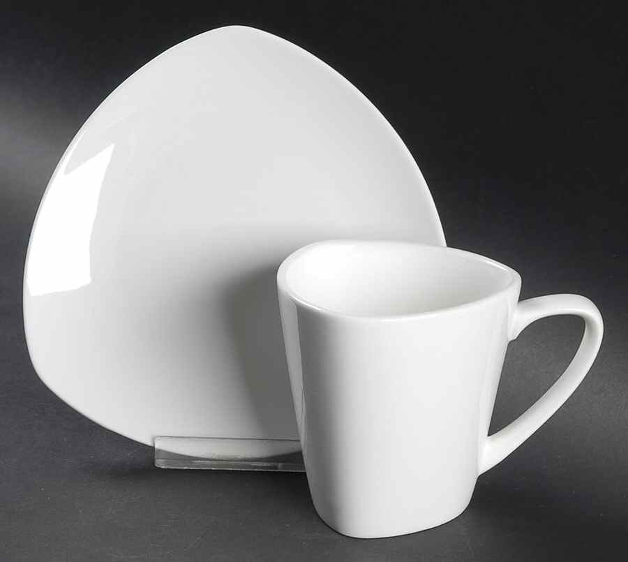 Sam & Squito Flat Cup & Bread & Butter Plate/Saucer Set by Xiahe Co-1