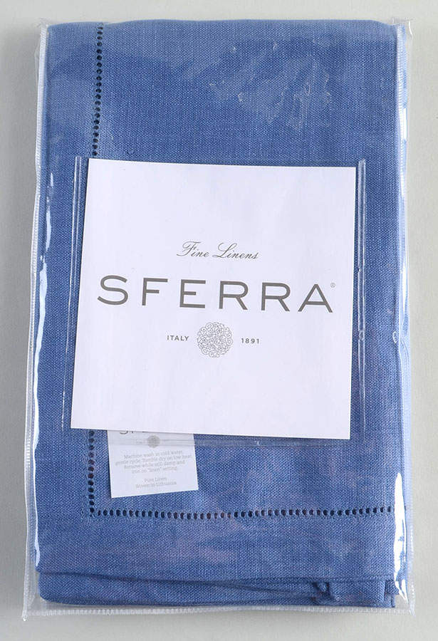 Fine Linens, Napkins (4 Pack) 20" x 20" Cadet Napkin by Sferra-1