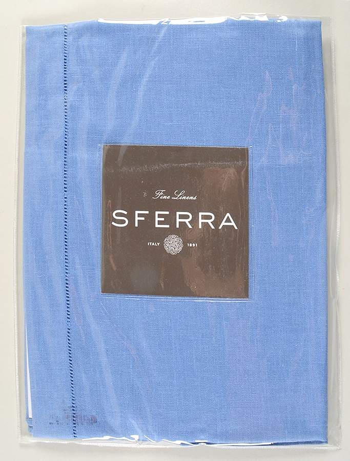 Fine Linens, Napkins 15" x 72" Ocean Table Runner by Sferra-1