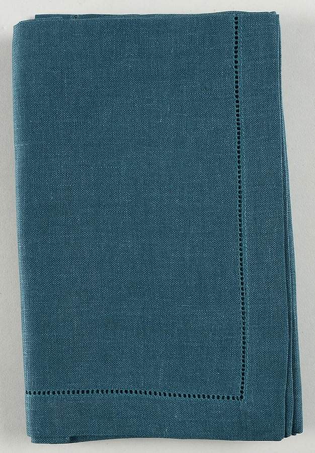 Fine Linens, Napkins (4 Pack) 20" x 20" Peacock Napkin by Sferra-1