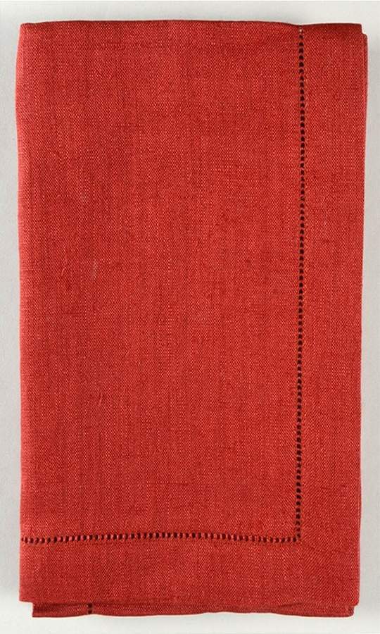 Fine Linens, Napkins (4 Pack) 20" x 20" Cinnabar Napkin by Sferra-1