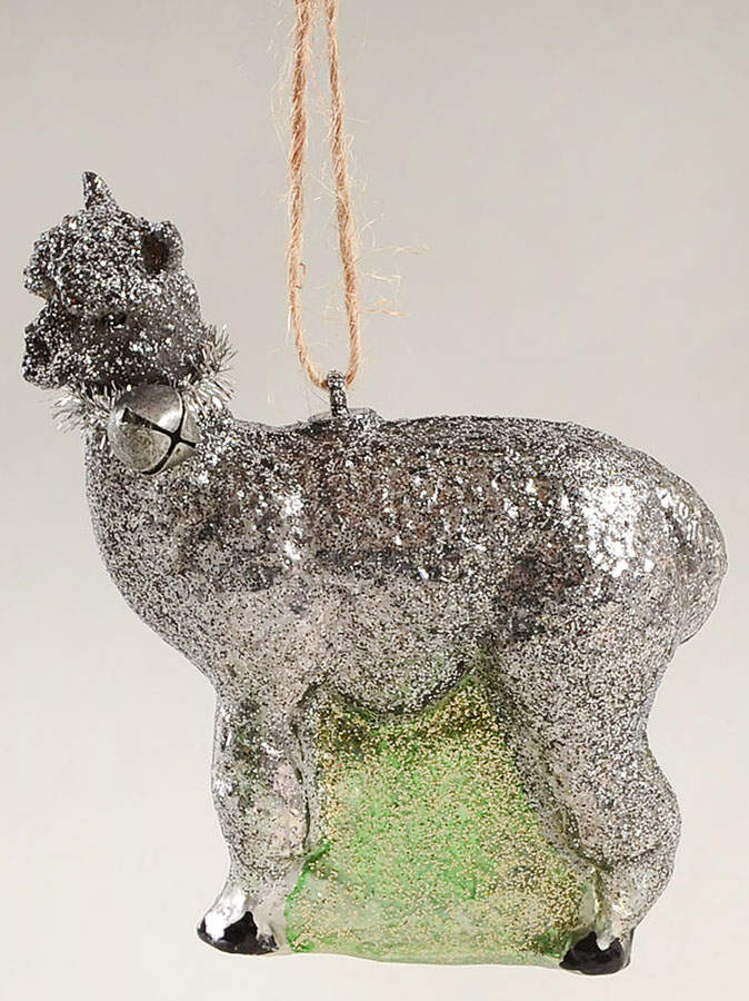 Giftware Silver Llama Ornament by One Hundred 80 Degrees-1