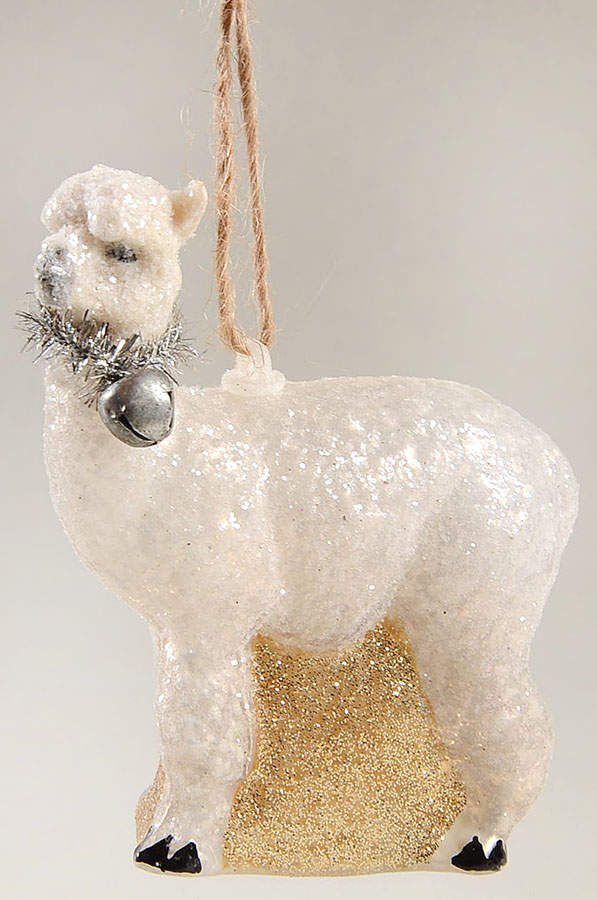Giftware White Llama Ornament by One Hundred 80 Degrees-1