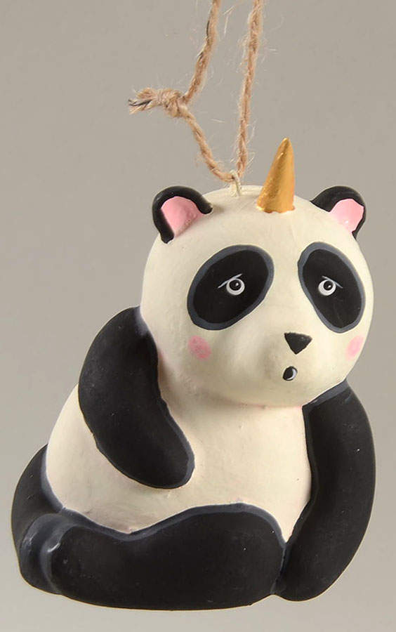 Giftware Panda Unicorn Sitting Orn by One Hundred 80 Degrees-1