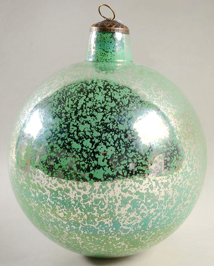 Giftware 8" Green Kugel Ball Ornament by One Hundred 80 Degrees-1